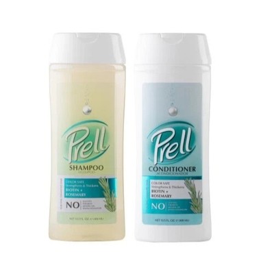 Prell Biotin + Rosemary Color-Safe Shampoo & Conditioner, 13.5 fl.oz