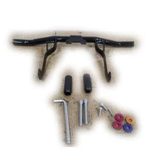 Front Engine Guard Highway Peg Crash Bar for Harley Road Glide FLTRU 14-23