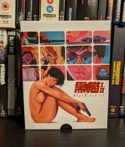 Black Cat 1 & 2 (1991-1992) Blu-ray VSA Booklet Vinegar Syndrome OOP Brand New! - Picture 2 of 5