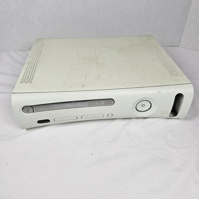 Xbox 360 Console White Powers On No Video No Lights For Parts Repair AS-IS - Rea