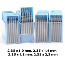 6 Stück Wolfram Stahl Hartmetallfräser Satz 2.35mm Schaft Für Dremel Rotary