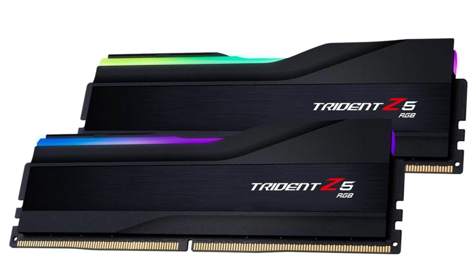 G Skill F55600J2834F16GX2TZ5RK Trident RAM 32gb-CL28-34-34-89 1.35V- RETAIL $892 - Image 4 of 4