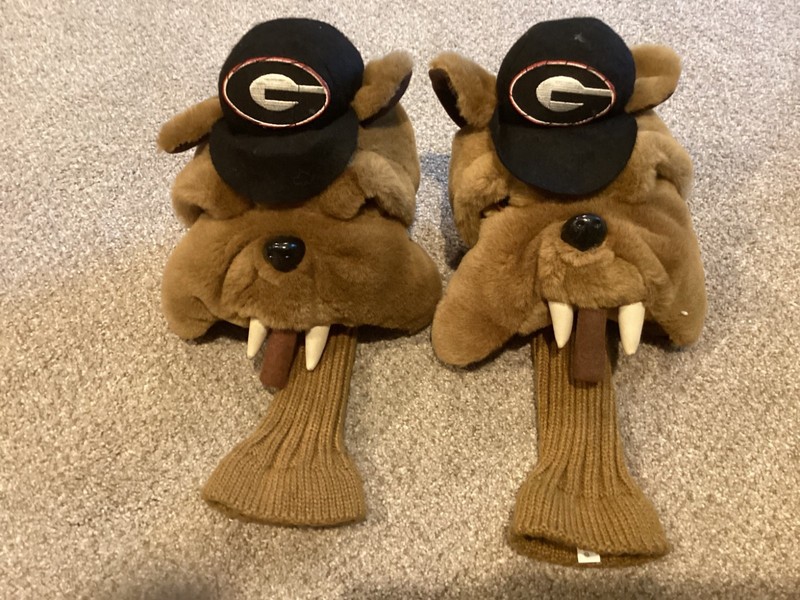 University of Georgia Golf Head Covers - Rare