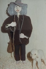 Marionette der Schäfer in kompletter Handarb...
