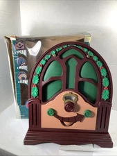 Vintage Telco Motionette Talking Singing Animated Christmas Radio Box - WORKS
