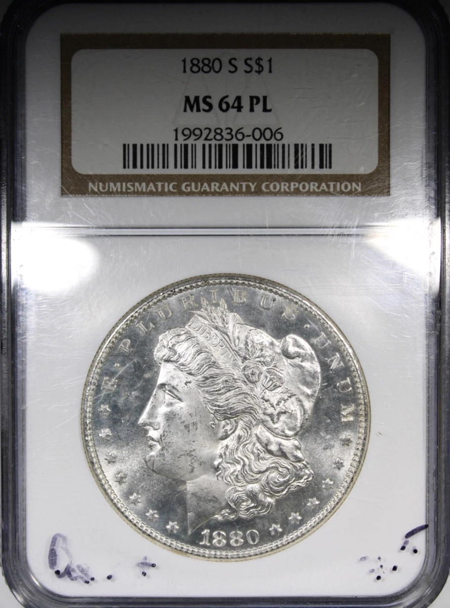 MS 64 Graded 1880 Year Morgan US Dollars (1878-1921) for sale | eBay