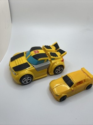Transformers Playskool Heroes Rescue Bots Bumblebee & Hasbro Autobot Yellow Lot