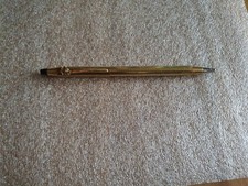 PENNA CROSS SFERA PLACCATA ORO 10 KT