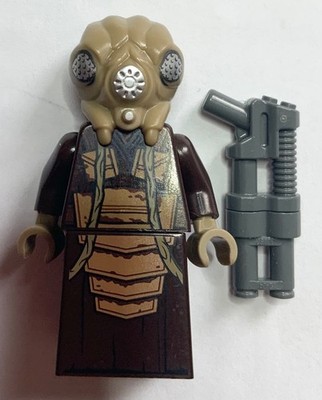 Lego Star Wars Minifiguren - Kopfgeldjäger Zuckuss sw1020 75243
