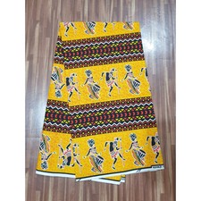African fabric 6 yards Ankara print kente fabric, Fabric for African attire