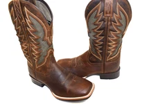 Ariat Men's 8.5 D VentTEK Ultra Quickdraw Western Performance Boots Square Toe