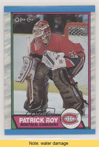 1989-90 O-Pee-Chee Patrick Roy #17 HOF READ 0a3 - Picture 1 of 3