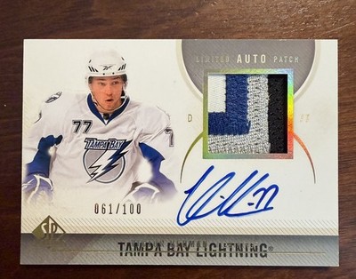 VINCENT HEDMAN 2010/11 SP Authentic Limited Patch Auto/100