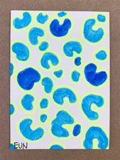 ACEO Original Artwork by EUN - Abstract Contemporary Art, Signed, Collectible