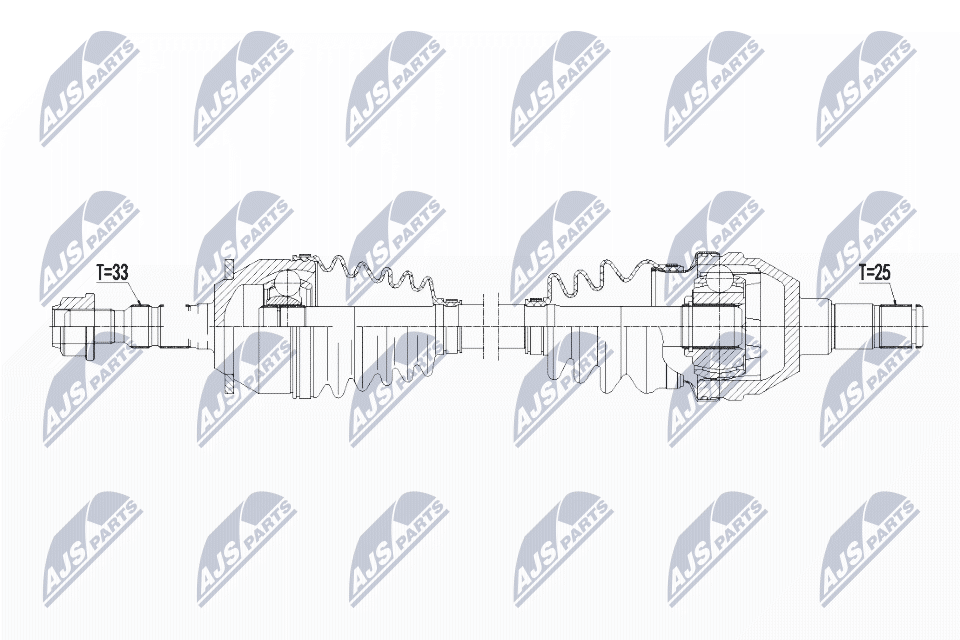 Fits NTY NPW-PL-069 DRIVESHAFT - Image 7
