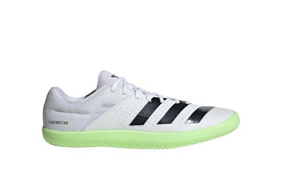 ADIDAS Throwstar All Around White Black Throwing Track Field Shoes NEW Mens 9