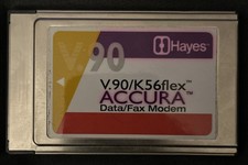 ACCURA V.90/K56flex Data Fax Modem Made By Hayes DID NOT TEST