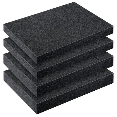 4 Stck. Schneidbare Polyurethan Schaum Pads Schaumstoff Platten Handwerk Schaum Werkzeugkiste Schaumstoff 6217