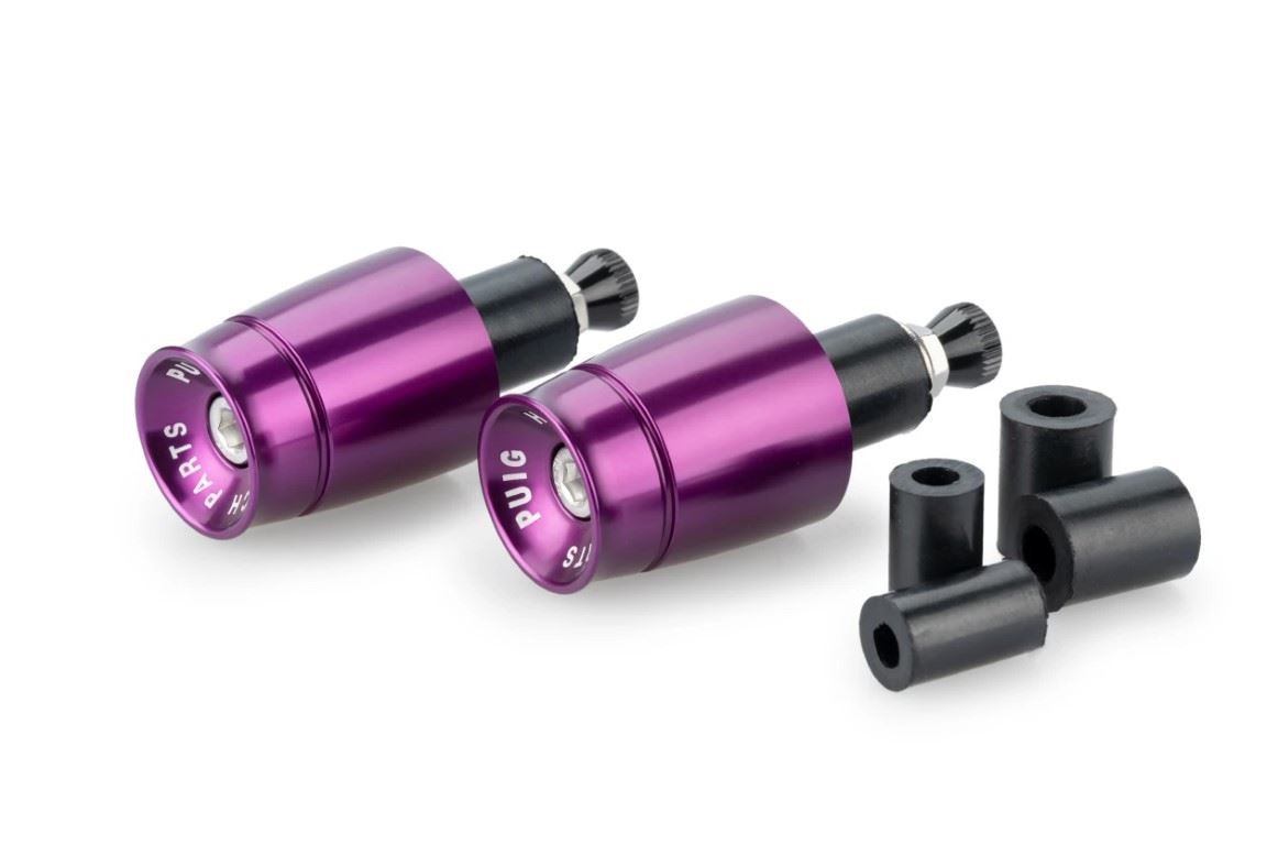 Puig Purple Sport Bar Ends Ducati 900 SS Superlight 1991-1997