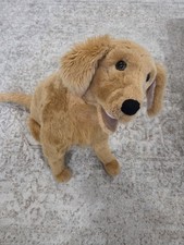 Melissa Doug Large Life Size Golden Retriever Plush Dog 28" Realistic 2109