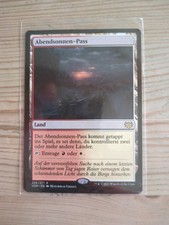 Crimson Vow Abendsonnen-Pass Magic Karte MTG