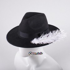 Cappello berretto pirata Dracule Mihawk cosplay fascia live action TV pezzo unico 