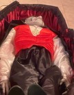 Grandin Road Animated Rising Vampire in Coffin retired Halloween Animatronic  — photo 3