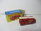 Matchbox Lesney Superfast SF35 Merryweather Fire Engine, metallic red, F BOX