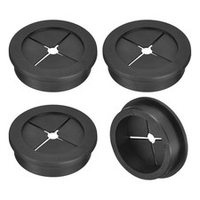 4Pcs Cable Cord Grommet 1-9/16 Inch Desk Grommet Flexible Rubber Grommets
