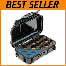 Film Storage Case  Holds 18 Rolls  Waterproof  Crushproof