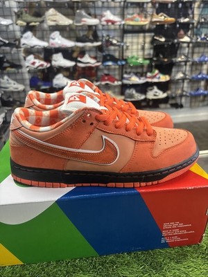 Nike SB Dunk Low Concepts Orange Lobster Mens Size 9.5 FD8776-800 VNDS Og All