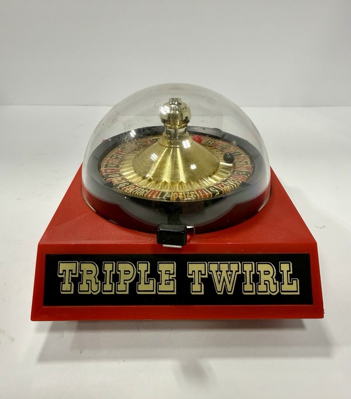Roulette Triple Twirl Roulette 1972 Royal London, LTD. Casino Game Novelty 