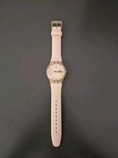 Swatch New Gent, Creme colour, 42mm, New Batery, Polished, Brand New