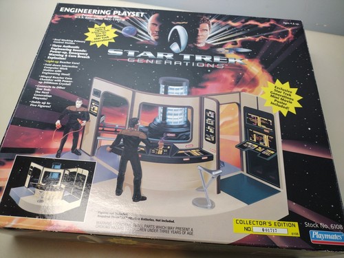 Star Trek Generations Engineering Playset Playmates 1994 Bestand: 6108 - Bild 2 von 17