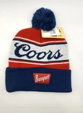NEW Coors Banquet Beer Adult Beanie Winter Ski Hat