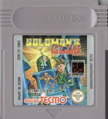 Solomon's Club - Game Boy - Modul
