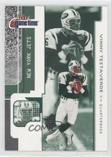 2001 Fleer Game Time Vinny Testaverde #50