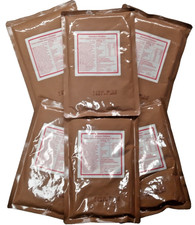 6x  Hunters Chicken Army Military Ration MRE Main Meal Pouch - Camping - Hiking