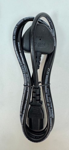 Fused 3-Prong IEC C13 Power Cable Cord w/ UK Type G Plug (BS 1363), Pack 3 - Picture 9 of 13