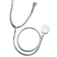 Double Tap Bath Sink Shower Head Hose Spray Push On Mixer Multipurpose Adapter