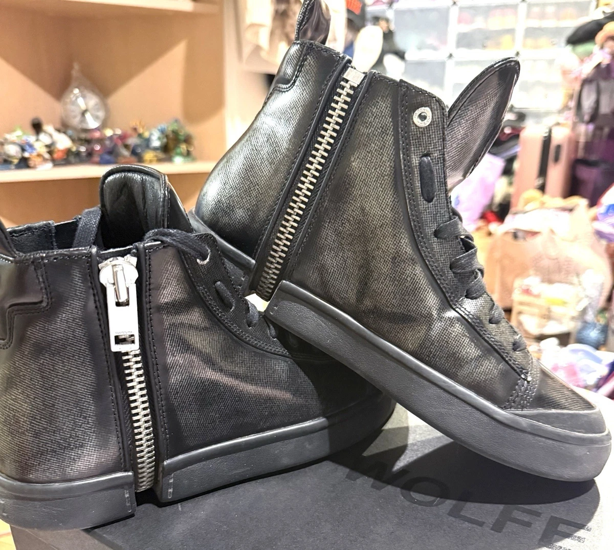 Diesel Leather Upper Black Casual Shoes for Men for sale | eBay