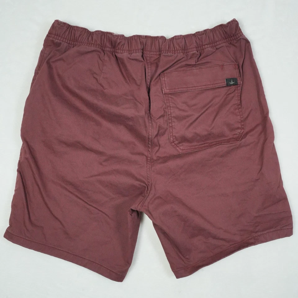 Pantalones Cortos PrAna Para Hombre Talla Mediana Púrpura Durado Mojave Cinturón Elástico Ajuste Estándar Foto 3 de 4