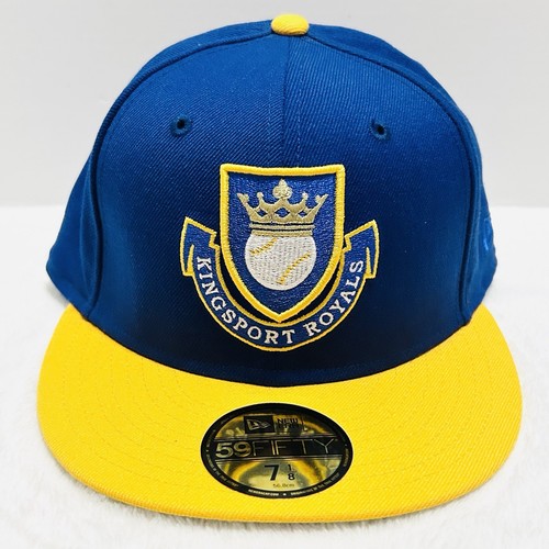 New Era Kingsport Royals Team Logo MiLB 59FIFTY Fitted Hat 7 1/8 Blau Baseball - Bild 2 von 5