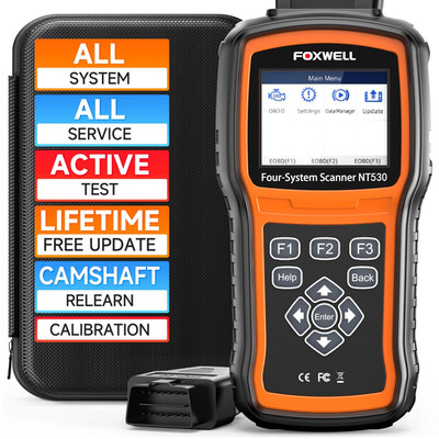 FOXWELL NT530 Pro Profi KFZ Diagnosegerät Auto OBD2 Scanner All System Für Audi