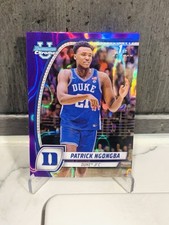 Patrick Ngongba 1st Bowman Purple Lava Bowman Chrome U 2025 Duke
