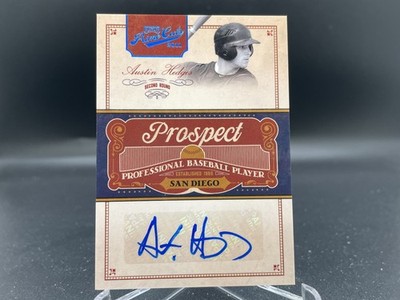 Austin Hedges 2011 Panini Prime Cuts Prospect Signatures Platinum AH #/25 Padres