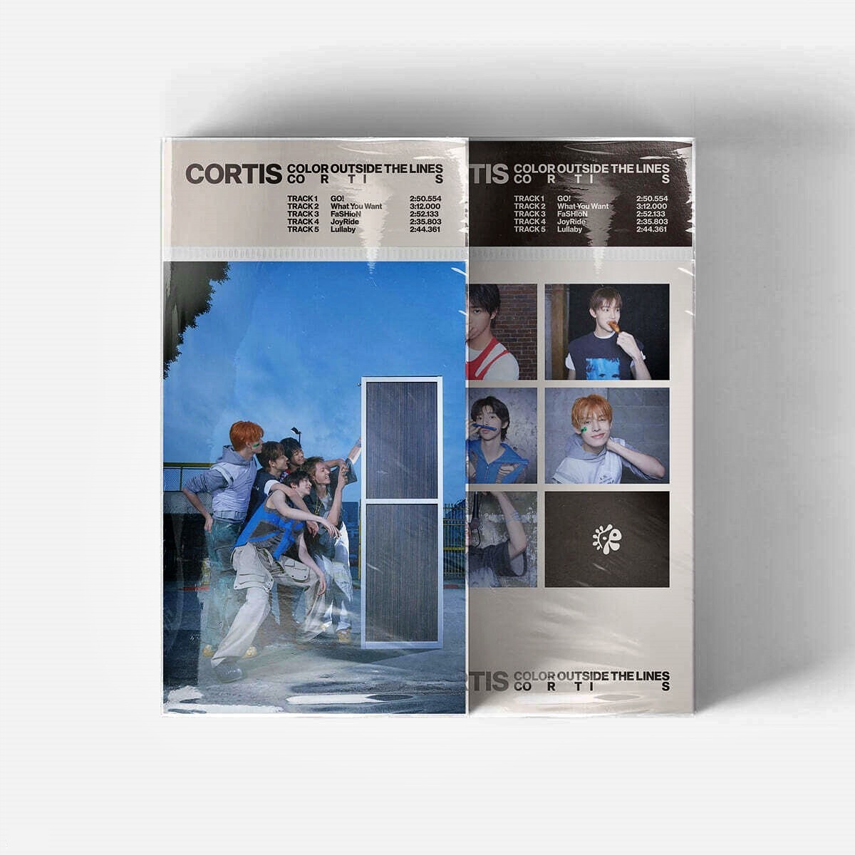 CORTIS アルバム CORTIS 1st EP Album [COLOR OUTSIDE THE LINES] Weverse Albums QR