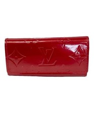 LOUIS VUITTON Vernis Multicle 4 Key Case Pomme d'Amour M91976