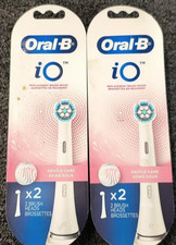 Lot of 2 - Oral-B iO Gentle Care Replacements Brush Heads Refills - New , B1