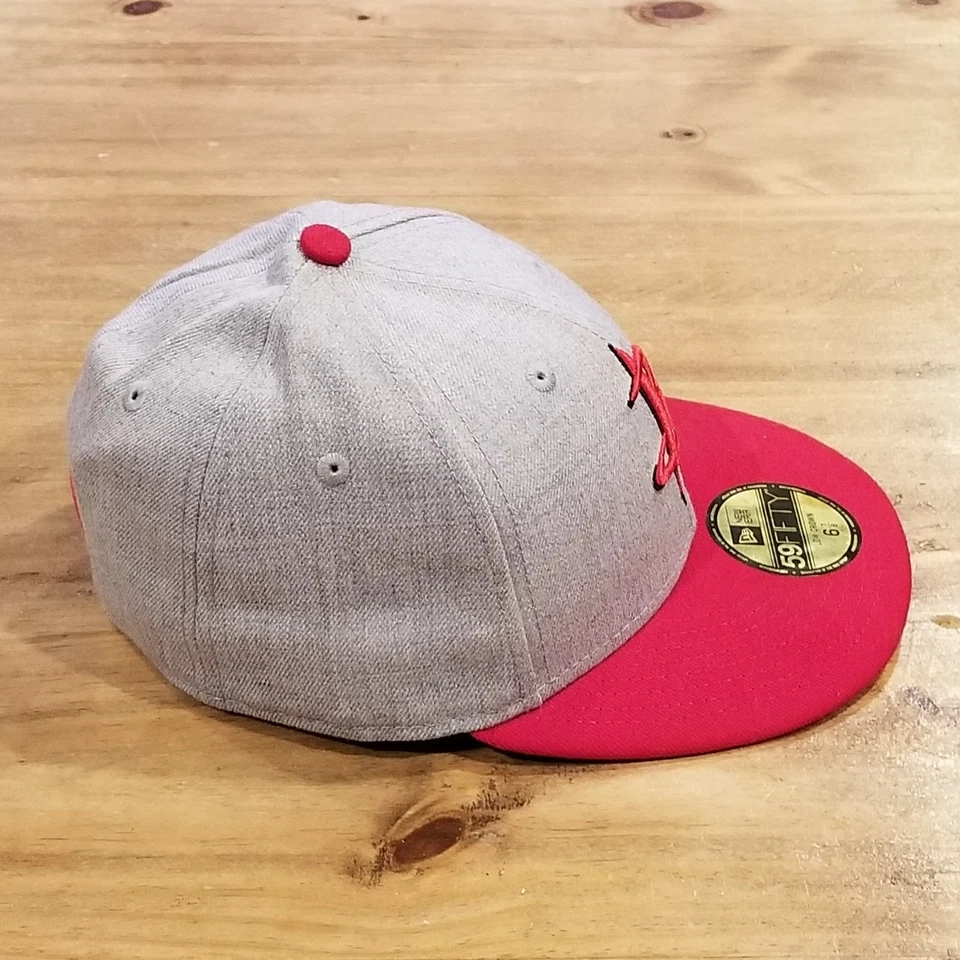 Houston Rockets Hat New Era Size 6 7/8 Fitted 59Fifty Low Profile Youth Kids - Image 4 of 4